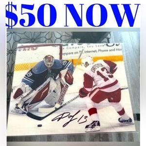 Pavel Datsyuk Detroit Red Wings Signed Autograph 8x10 Hockey Photo With COA